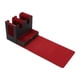 thumbnail image 2 of Estuche para baraja de cartas coleccionables Estuche para cartas Estuche resistente para guardar cartas con protección para exhibición Negro Rojo, 2 of 7