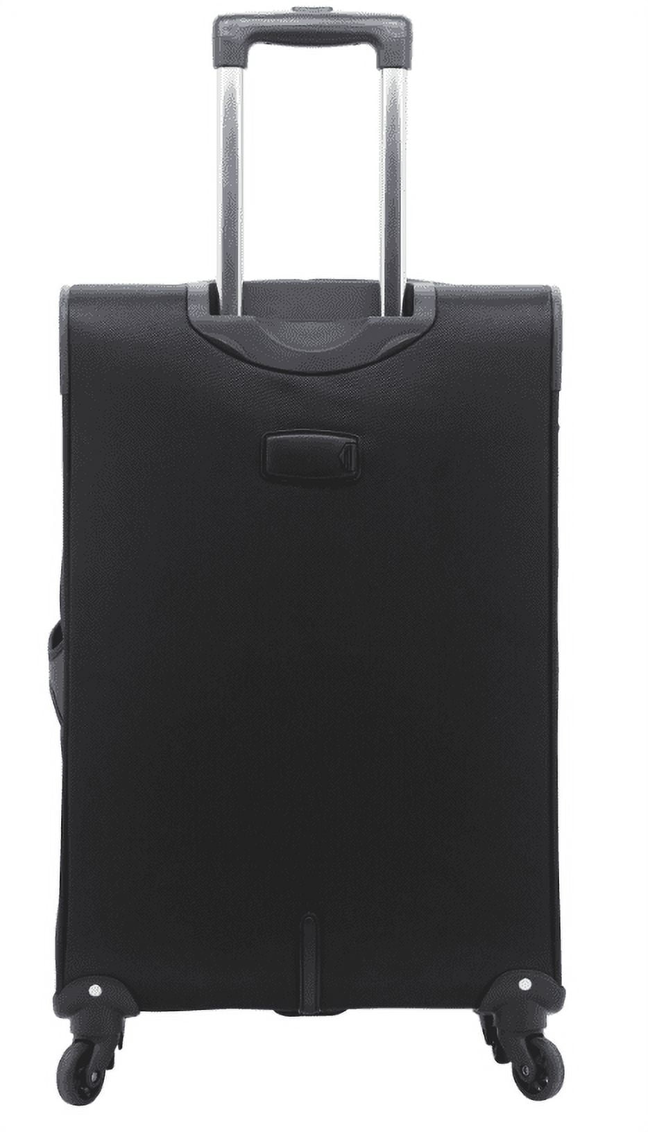 Protege 28" Large Arendale Rolling Spinner Upright Luggage, Black