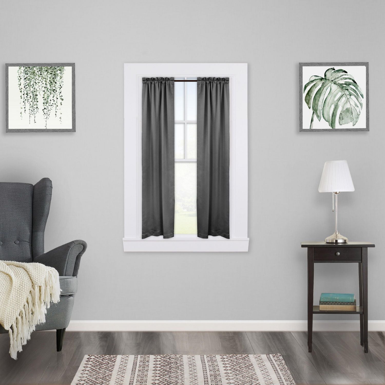 Tringle de tension Lunar Fast Fit Nicholas à occultation complète et sans outil 1,6 cm diamètre, longueur réglable En plusieurs couleurs