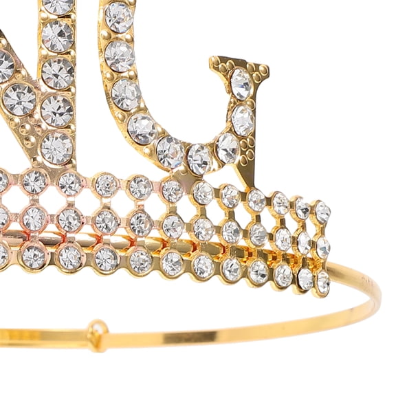 unbranded King Crown for Men Birthday King Crown Party Stage Performance King Crown Headband