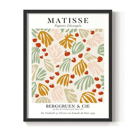 Matisse LXXXIX Framed Print - Solid Wood