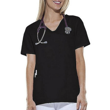 Women's Core Essentials V-Neck Scrub Top