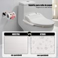 thumbnail image 4 of 5 Piezas Juego de Accesorios de Baño, Toallero Baño 60cm + Portarrollos para Papel + Toallero Barra + 2 Gancho,304 Acero Inoxidable, 4 of 6