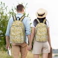 thumbnail image 6 of Balery Cute Sunflower Vintage Canvas Backpack for Men and Women - Large Capacity, Durable Travel Laptop Bag for School, Work, Hiking, and Outdoor Activities, 6 of 7