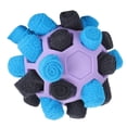 thumbnail image 1 of Puppy Sniffing Puzzle Toy, Treat Dispensing Dog Snuffle Ball Skin Friendly Interactive   For Small Medium Large Dogs Purple,Green, 1 of 8