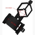 thumbnail image 3 of Universal Phone Telescope Mount Clip, Adjustable & Durable Smartphone Adapter Holder With Secure Grip For Connecting Mobile Phones To Telescopes, Binoculars, Monoculars For, 3 of 5