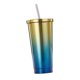 thumbnail image 4 of Taza de 500 ml BLESIY Tumbler con paja Oro, 4 of 5