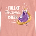 thumbnail image 3 of Disney Princess - Full Of Christmas Cheer Rapunzel - Youth Girls Short Sleeve T-Shirt, 3 of 5