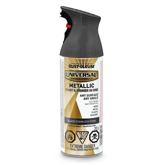 Universal Acier Inoxydable Noir 312G 312g