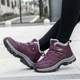 thumbnail image 6 of Men/Women Fur Lined Outdoor Waterproof Work Shoes Hiking Winter Snow Boots Walking, 6 of 7