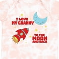 thumbnail image 3 of Inktastic I Love My Granny to the Moon and Back Boys or Girls Baby Bodysuit, 3 of 4