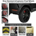 thumbnail image 6 of iYofe 12V Lamborghini Ride on Cars with Remote Control, Powered Ride on Toys with Music, USB/AUX Ports, LED Lights, 3 Speeds, 4 Wheels Electric Cars for Kids Toddlers Ages 3-5, Yellow, 6 of 10