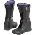 thumbnail image 3 of Joe Rocket Heartbreaker Womens Leather Motorcycle Boots Black 8 USA, 3 of 6