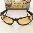 thumbnail image 3 of HD Vision Fold Aways Store Gafas de sol de diseño - Deluxe- 2 Pack (Negro) HD Vision HDFOLDAWAYBLACK2PK, 3 of 5
