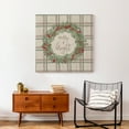 thumbnail image 4 of Creative Products Merry and Bright Plaid 30 x 30 Canvas Wall Art, 4 of 5