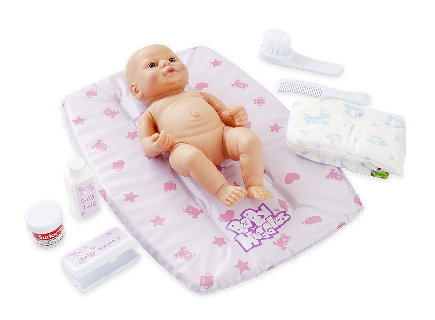 Casdon 712 Baby Huggles Dolls Changing Mat Set-pink 