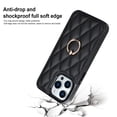 thumbnail image 6 of Jiahe Cover For iPhone 14 Pro,6.1 inch Case,Hybrid Rugged Shockproof with 360° Degree Rotation Stand Artificial Leather Cover,Black, 6 of 8