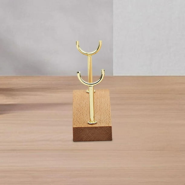 Exhibidor De Joyería, Soporte Doble Para Pulseras, Soporte Para Colgantes Y Adornos Con Base Estable, Para La Organización Y Presentación De Pulseras Y Joyas.