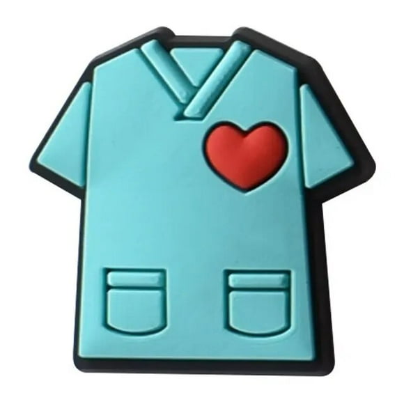Hot Sale 1Pcs Doctor Nurse Shoe Charms Accessories for Crocs Boys Girls Kids Women Teens Christmas Birthday Party Favors Gifts