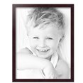 thumbnail image 2 of ArtToFrames 14" x 18" Cherry Stain Picture Frame, 14x18 inch Red Wood Poster Frame (WOM-4111), 5 Pack, 2 of 6