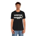 thumbnail image 4 of Funny Valentine's Tee | Wanna Snuggle?, 4 of 10