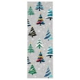 thumbnail image 6 of Runner Rug, Christmas Area Rugs with Xmas Tree Pattern for Holiday Decor, Non Slip Low Pile Washable Carpet for Kitchen, Entryway, Living Room, Bedroom, 6 of 7