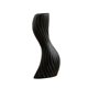 thumbnail image 5 of Jarrón de olas, adorno de escritorio, regalo moderno, figura artística, artesanía, decoración, estatua Negro M, 5 of 9