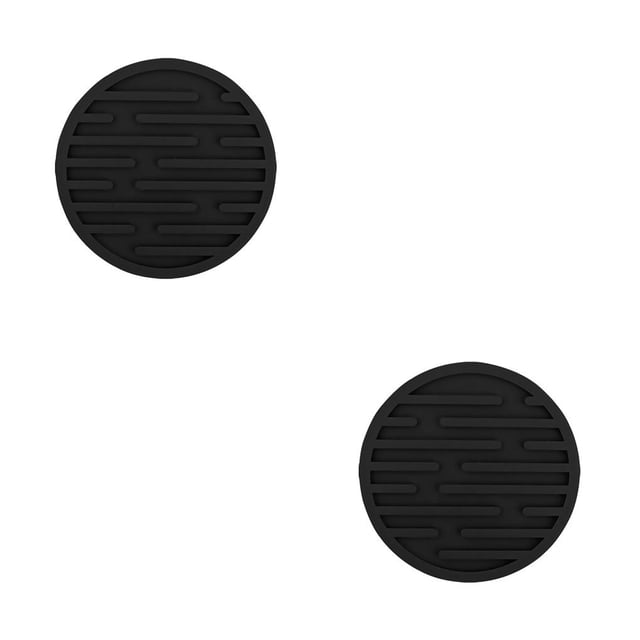 Paquete de 4 posavasos para bebidas Toystoory Negro 2piezas