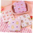 thumbnail image 5 of Bolsa de período para niñas adolescentes, bolsa de almacenamiento de servilletas sanitarias, almohadilla menstrual portátil, bolsas con cremallera para tampón, bolsa para menstruación femeni, 5 of 5