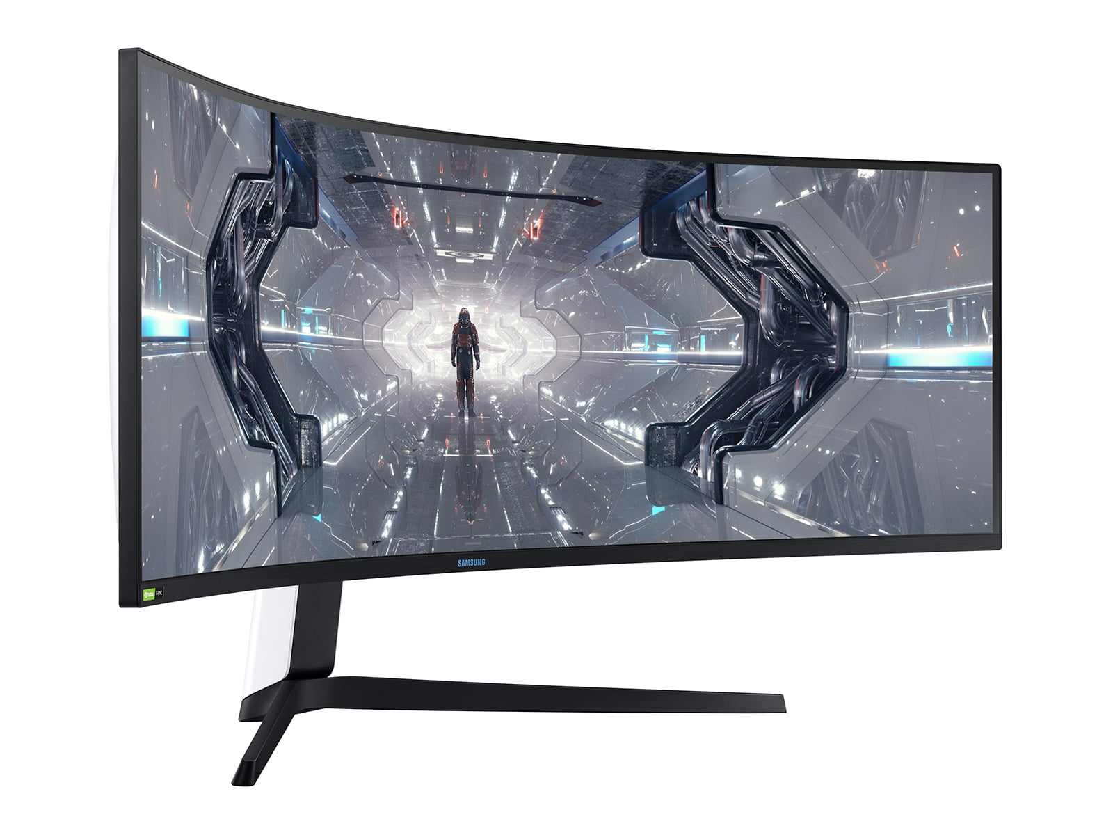 SAMSUNG 49" Class 1000R Curved (5120 x 1440) Gaming Monitor - LC49G97TSSNXDC - image 2 of 8