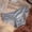 Grey, variant on Women's Panties - Women's Hollow Thin Strap Panties Comfortable Breathable Lace Satin Stitching Briefs