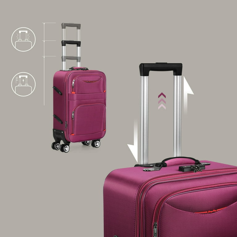Hikolayae Jingpin Carry Baggage Collection: 3-Piece Softside