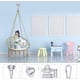 thumbnail image 3 of Gancho de techo, silla colgante, soporte de acero inoxidable premium de hasta 400kg para colgar, silla, hamaca, bolsa de perforación, entrenador, ropa de yoga, toldo Afortunado Sencillez, 3 of 4