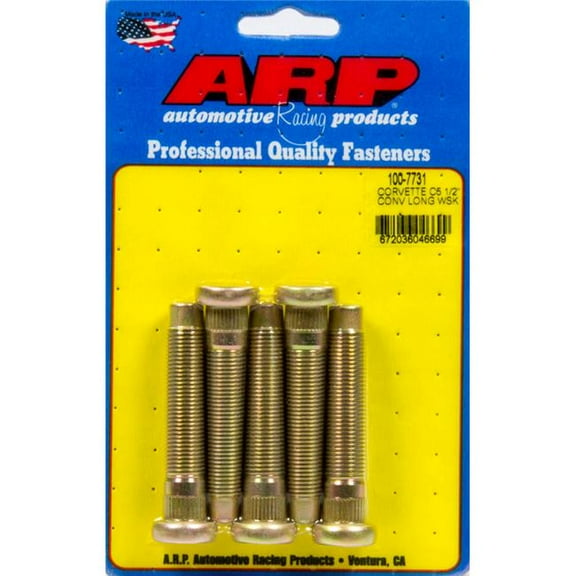 ARP 100-7731 0.5-20 in. Wheel Stud Kit for C5 Chevy Corvette - Pack of 5