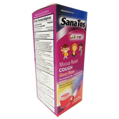 Sanatos Children Syrup 4 oz - Antigripal de Dia