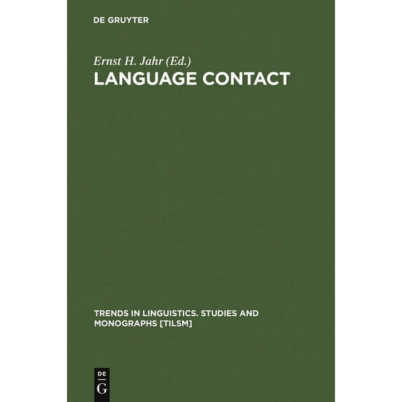 Trends in Linguistics. Studies and Monog Language Contact, Book 60, (Hardcover)