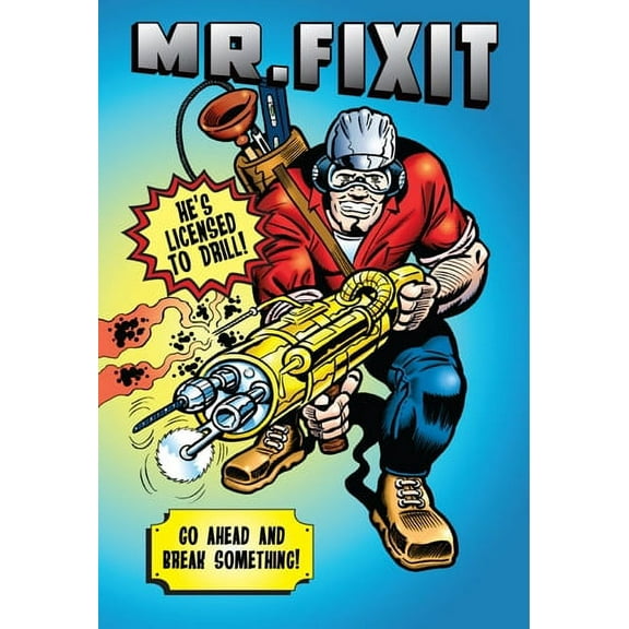 Nobleworks Mr. Fixit Funny / Humorous Dan Collins Father's Day Card