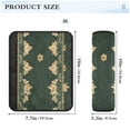 thumbnail image 6 of ALAZA Ethnic Retro Boho Flowers Car Seat Belt Adjuster Neck Covers Shoulder Cushions Pads S, 6 of 8