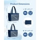 thumbnail image 5 of Bolso de mano TopDesign Puffy para mujer con portavasos y portátil L, 5 of 8