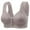 #158-Gray, variant on Women's Comfort Front-Close Wireless, Seamless Cooling T-Shirt Bra Breathable Everyday Bra