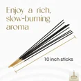 thumbnail image 5 of FLINT - Gold Charcoal Incense Sticks Sandalwood Relaxing Meditation Aromatherapy 100 ..., 5 of 6
