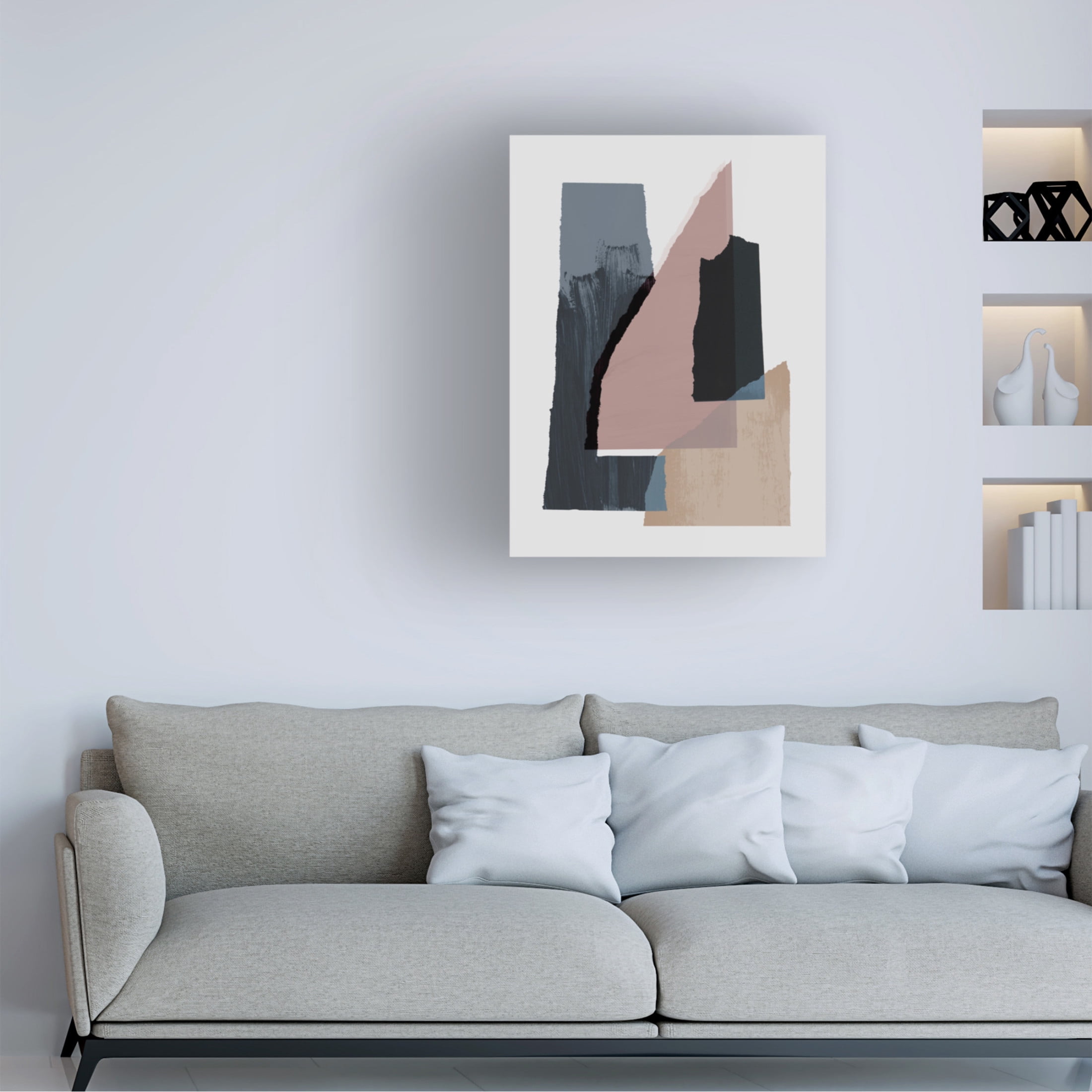 Trademark Fine Art Mareike Bohmer  Pieces 2 Canvas Wall Art