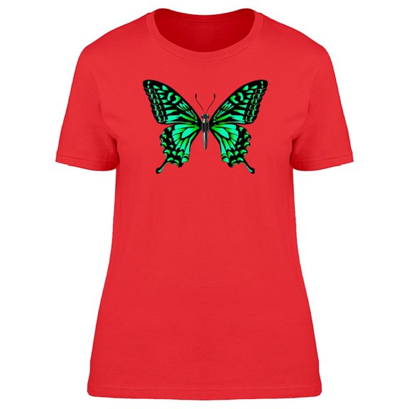 Green Butterfly Insect Tee Women's -Image by Shutterstock