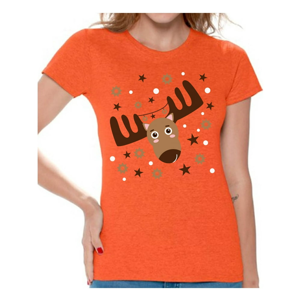 women ugly christmas t shirt