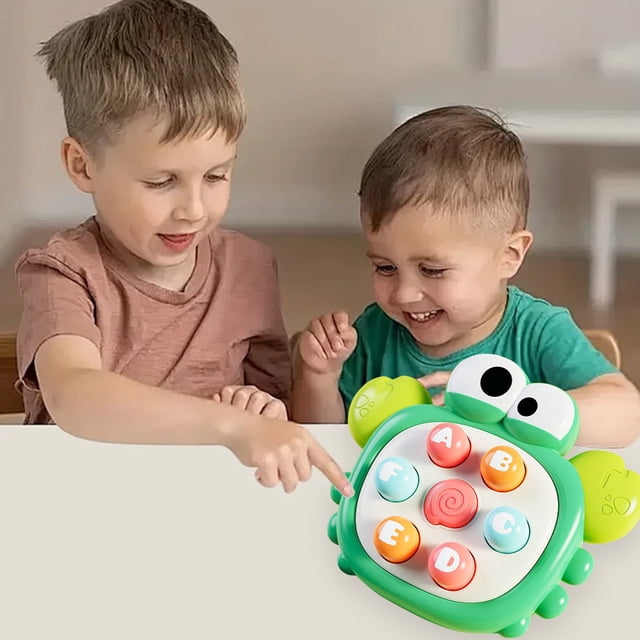 Interactive Crab Themed Toy For Kids Interest Hand Coordination Training With Colorful Buttons For Sensory Stimulation And Stress Relief