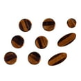 thumbnail image 3 of FRCOLOR Sax Key Button 9pcs/set Alto Tenor Soprano Saxophone Sax Shell Key Buttons Inlays Accessories (Brown),0.58"X0.58"X0.1", 3 of 4