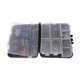 thumbnail image 1 of Juego de accesorios de pesca de 158 piezas, juego de engranajes, cuentas giratorias, caja de aparejos de pesca organizada con aparejos incluidos para, 1 of 8