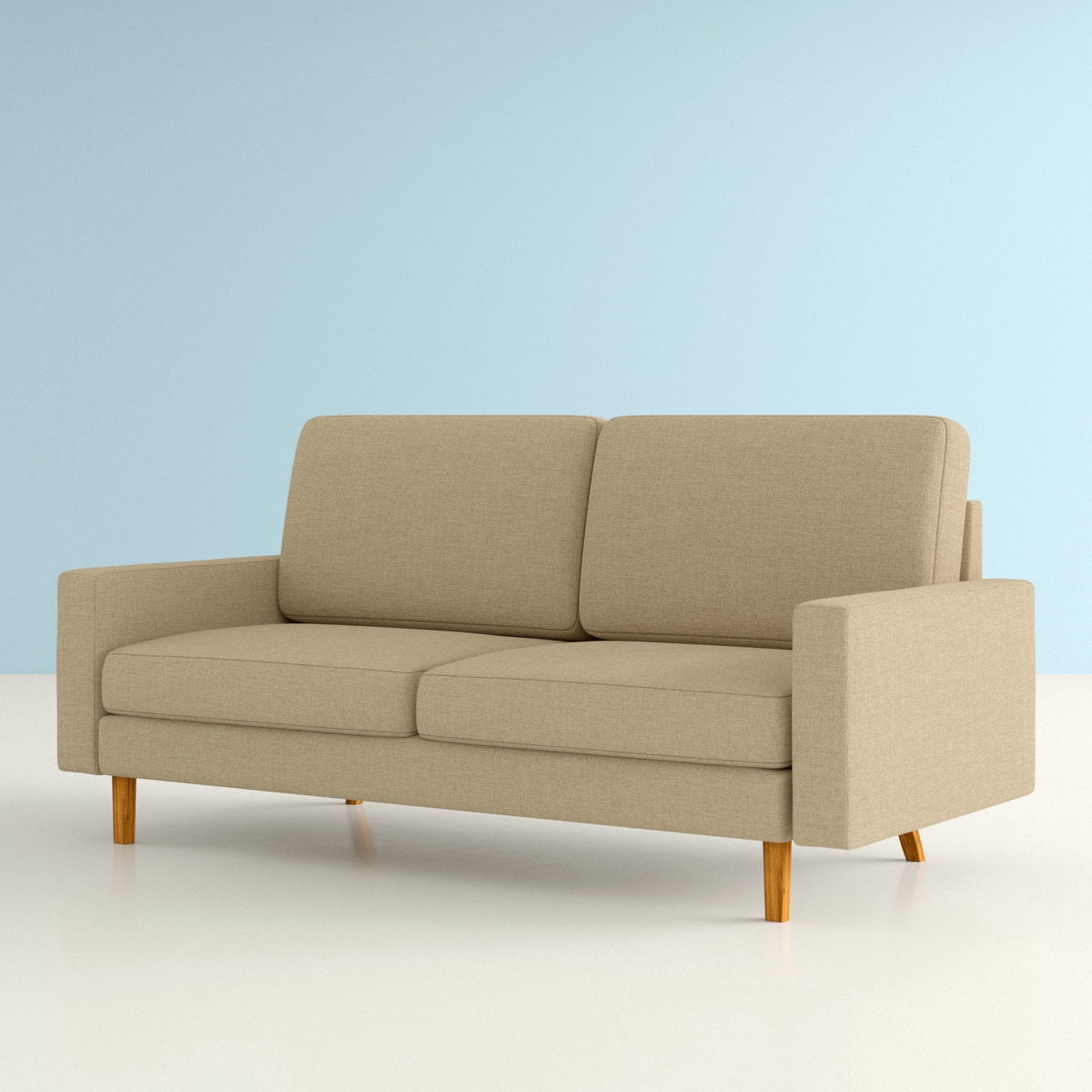 US Pride 70" Square Arm Sofa