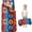 Basketball and Lightning Red Pattern, variant on Basketball and Fire Black Pattern Teens Toddler Nap Mat with Pillow, Sleeping Mat Bag for Preschool Daycare 59"x22"