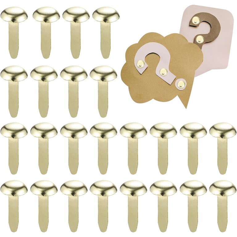 Split Pins 300 PCS Colorful ,Mini Craft Metal Brad Fasteners Multi ...